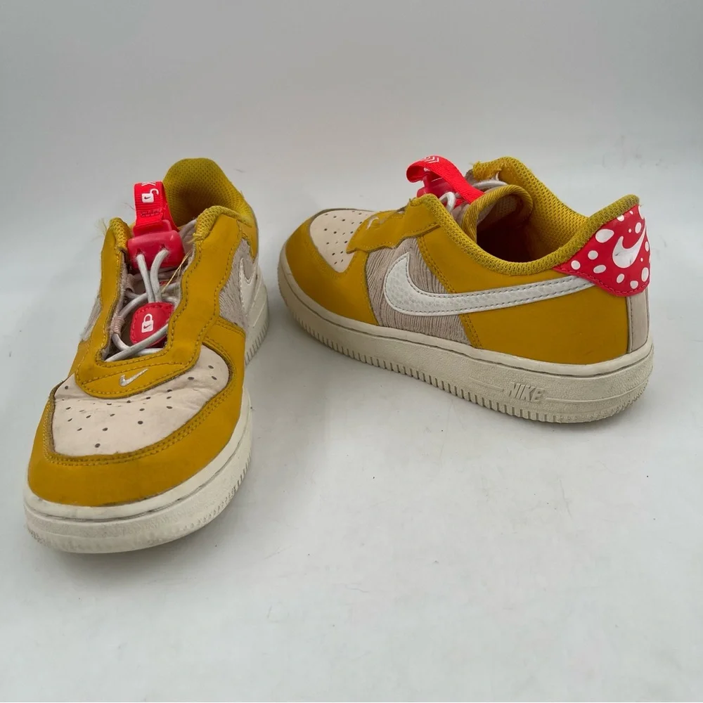 Nike Kids Air Force One Toggle SE Mushroom Sneakers DQ0365-700 - Size 1.5 Youth